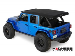 Jeep Wrangler JL Soft Top - Supertop Squareback by Bestop - Black Twill